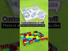 تجهیزات بازی نرم در فضای باز بچه های کوچک نرم بازی تنظیم فوم ارزان زمین بازی در داخل