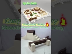 کارخانه نرم بازی زمین بازی قهوه تجهیزات بیژ در داخل نرم بازی گلوله دور