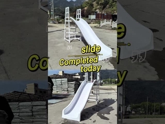 اسلاید موج دار سفارشی در فضای باز برای کودکان اسلاید ایمنی پلاستیکی محبوب اسلاید نرم بازی